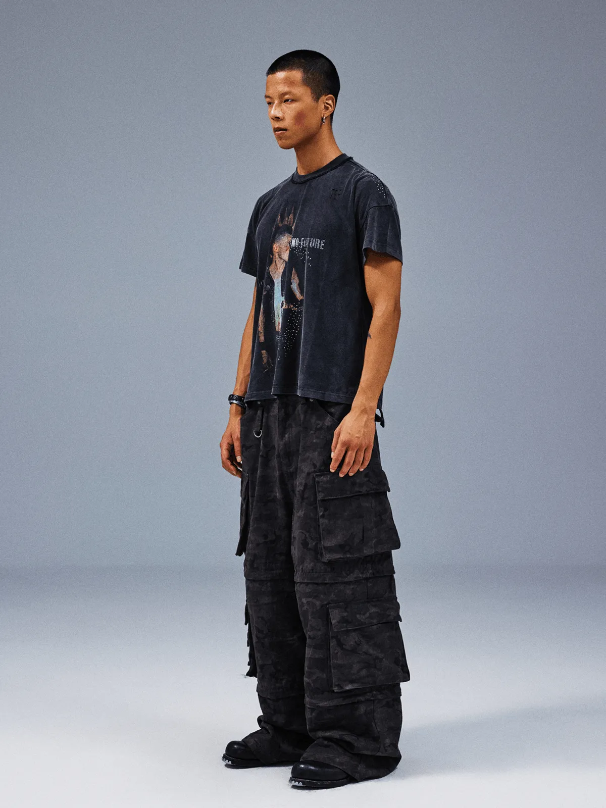 Detachable Camo Utility Pants