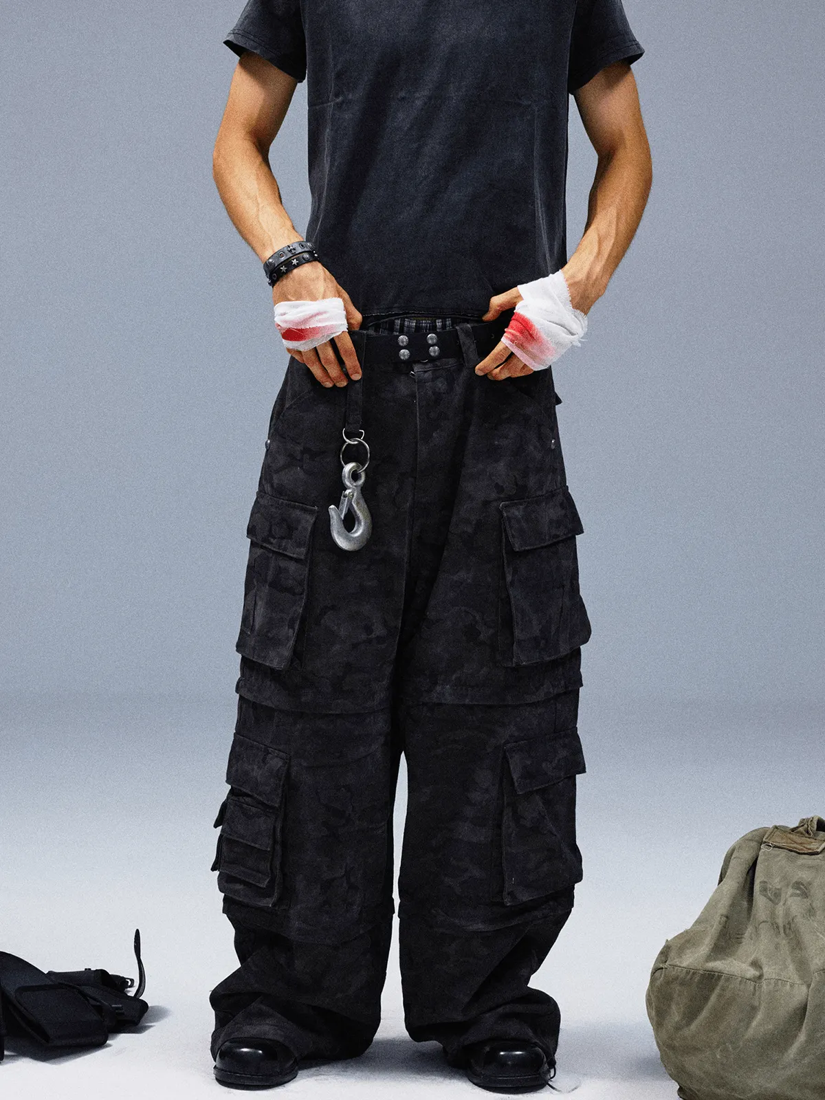 Detachable Camo Utility Pants