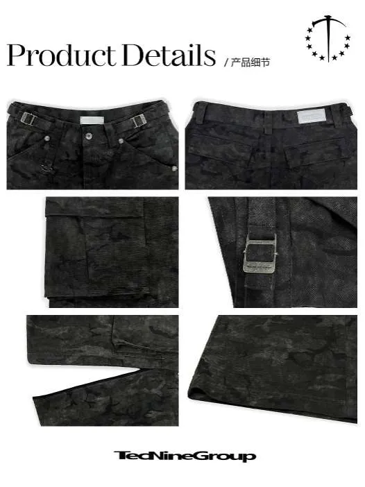 Detachable Camo Utility Pants