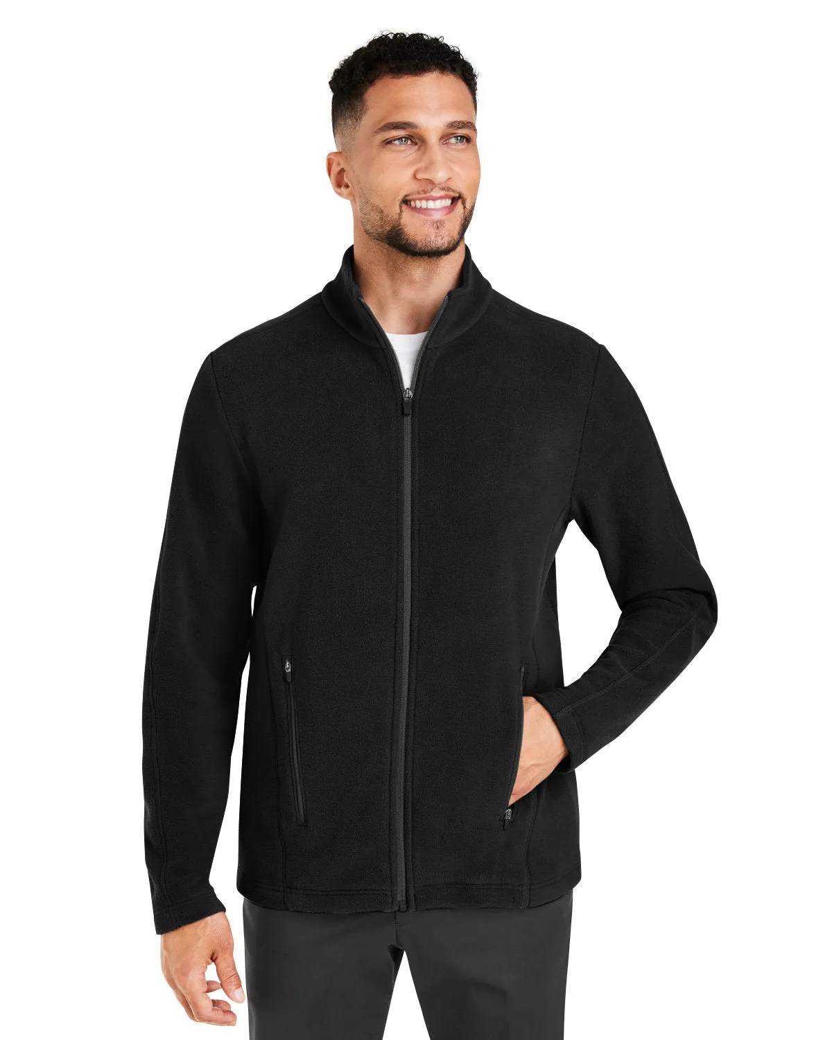 Devon & Jones CrownLux Performance® Men's Fleece Full-Zip
