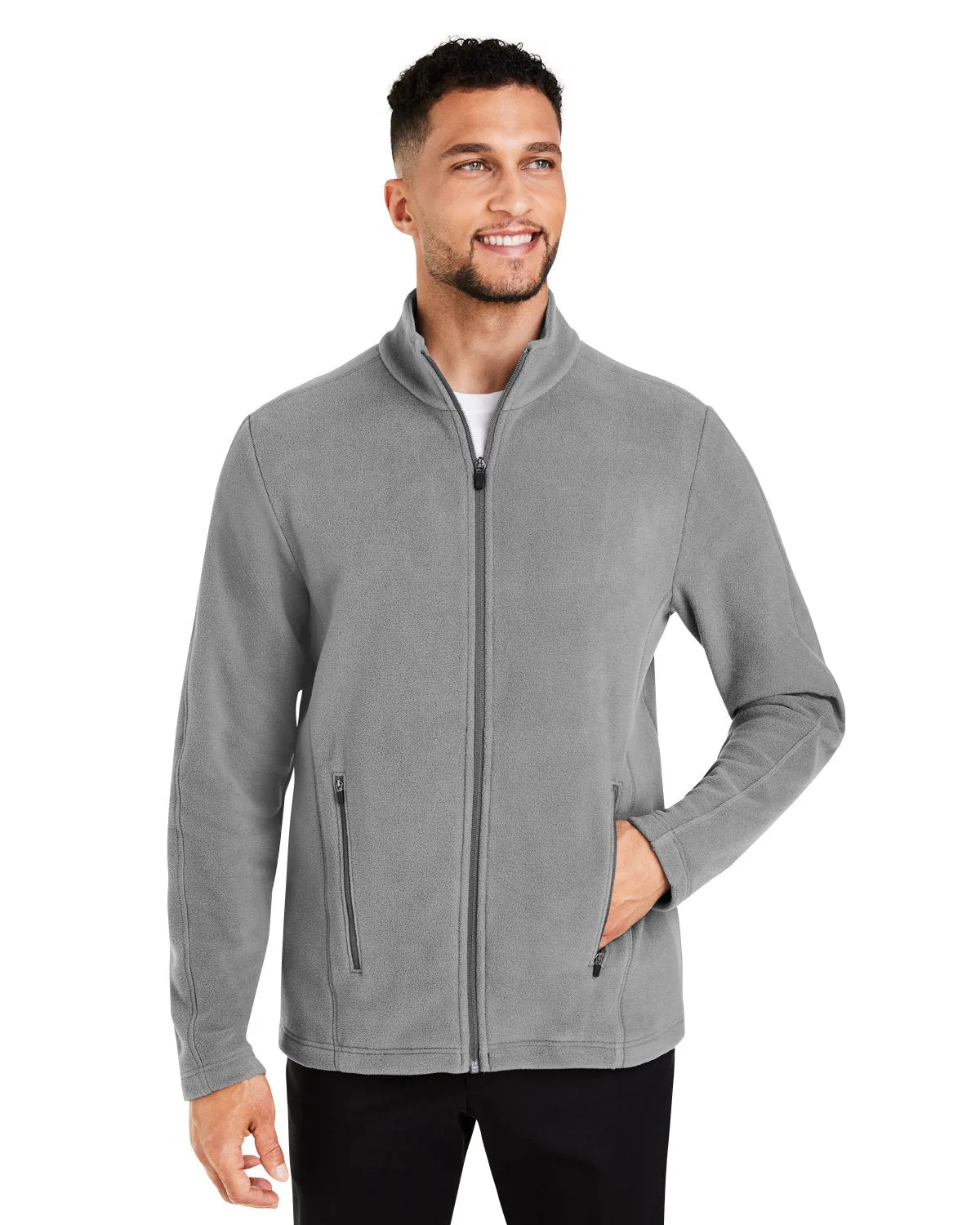 Devon & Jones CrownLux Performance® Men's Fleece Full-Zip