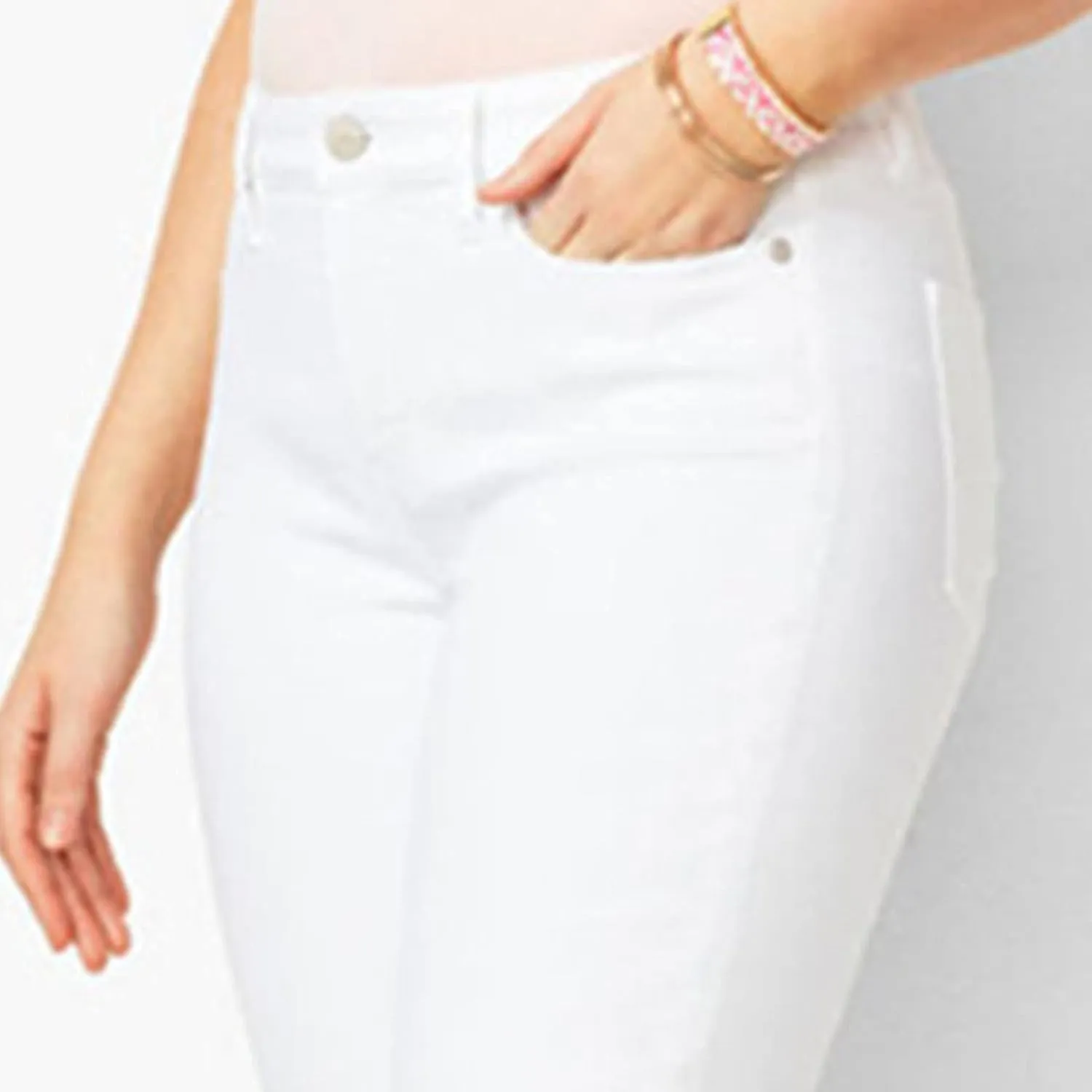 DGHM-JLMY Women's Slim Fit Denim Capri Pants Casual Skinny Slim Fit Stretch Capri Jeans Relaxed-Fit Ultra Soft with Pocket
