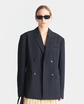 Diante - Boxy Blazer - Black hobby venue Street Style