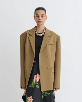 Endurance Apparel QuickRelease Fastening Diante - Boxy Blazer - Brown