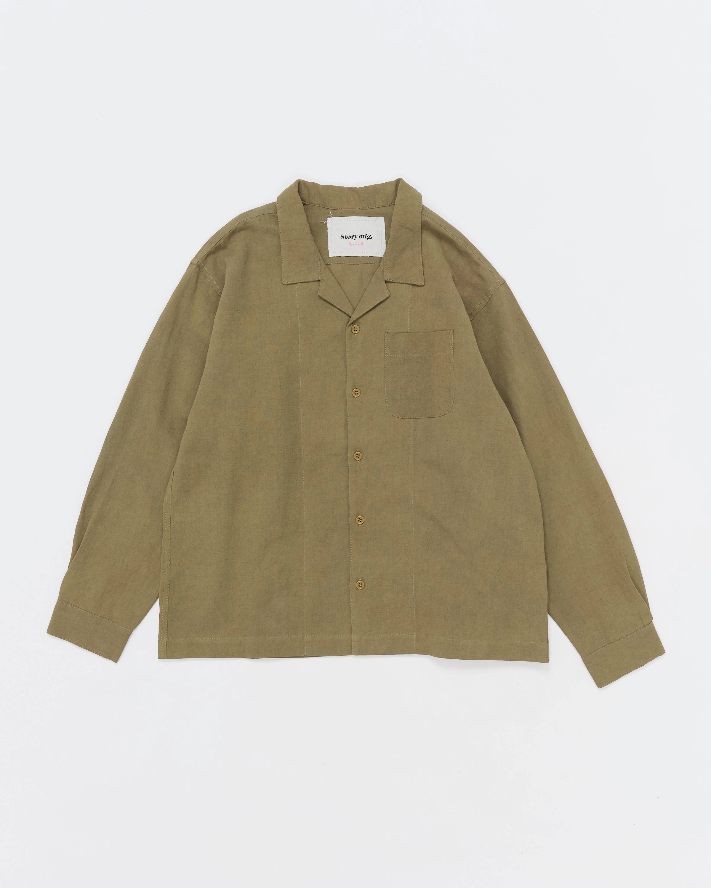 Distressed finish Comfortable Wear Distillers Shirt LS - R.T.S. CO-11