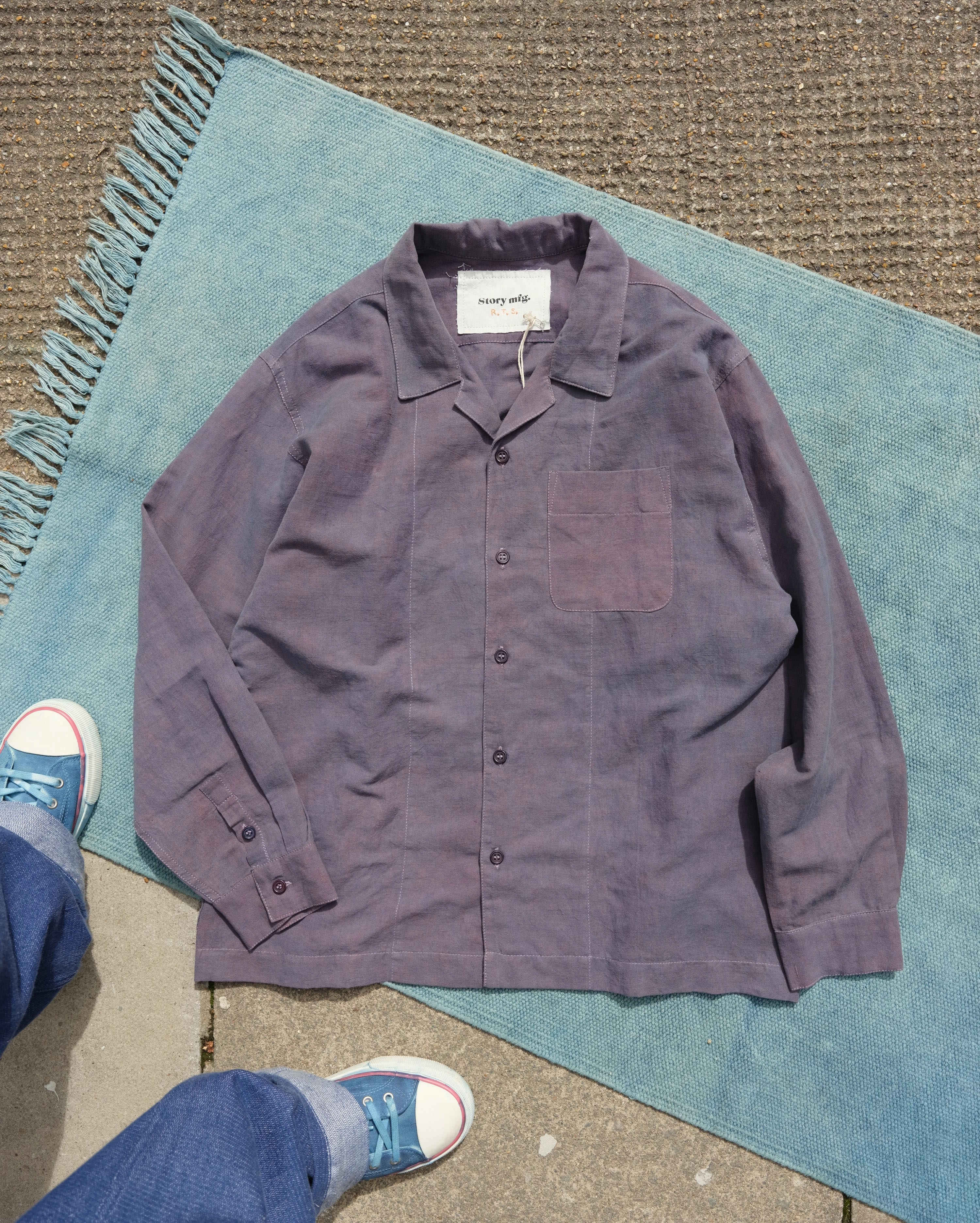 Checkered Look Tall Length Distillers Shirt LS - R.T.S. CO-200A