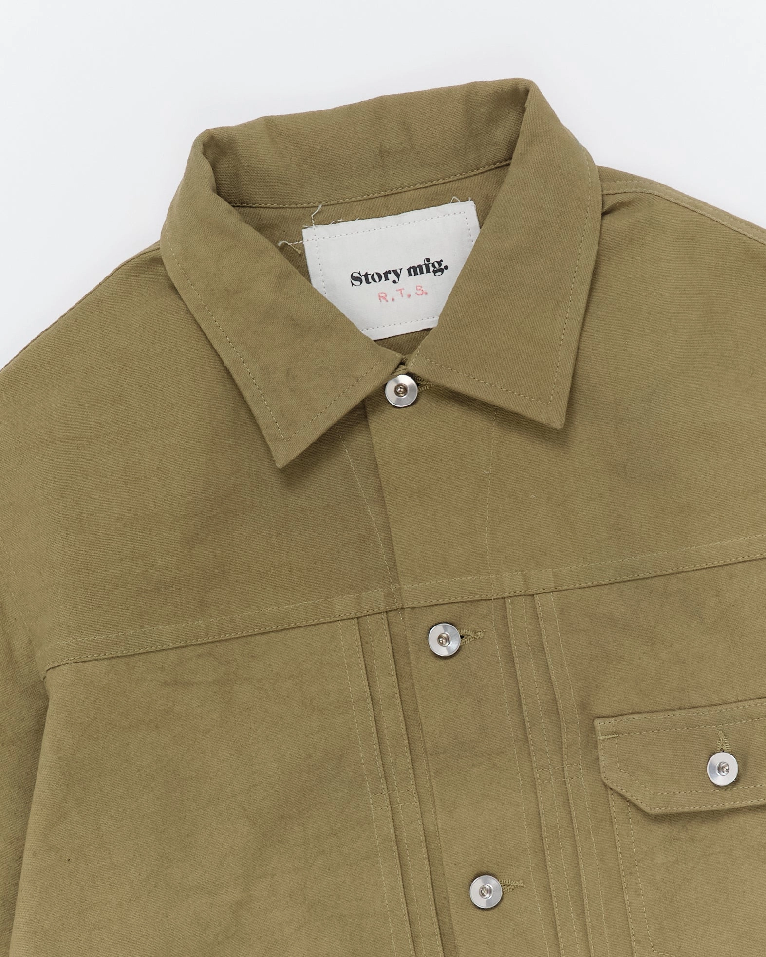 Tapered Leg Profile Spring Attire Theory Jacket - R.T.S. CO-11