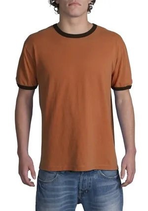 District Threads - Pigment-Dyed Ringer Tee.  DT100
