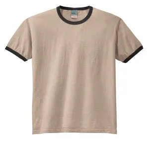 District Threads - Pigment-Dyed Ringer Tee.  DT100