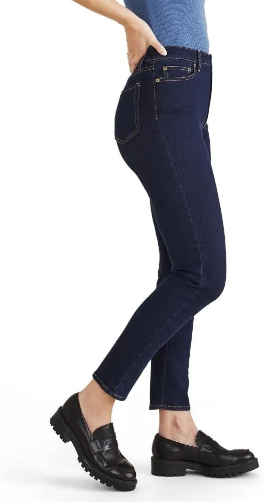 Dockers Women's Slim Fit High Rise Jean Cut Pants