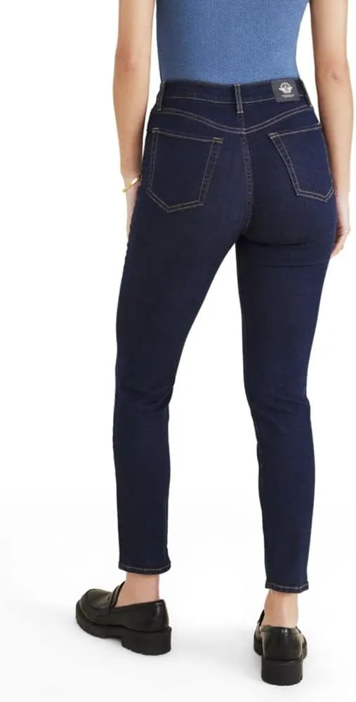 Dockers Women's Slim Fit High Rise Jean Cut Pants