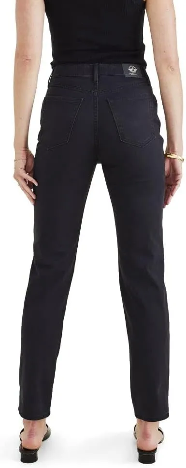 Dockers Women's Slim Fit High Rise Jean Cut Pants