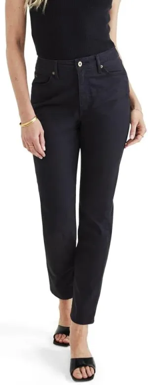 Dockers Women's Slim Fit High Rise Jean Cut Pants
