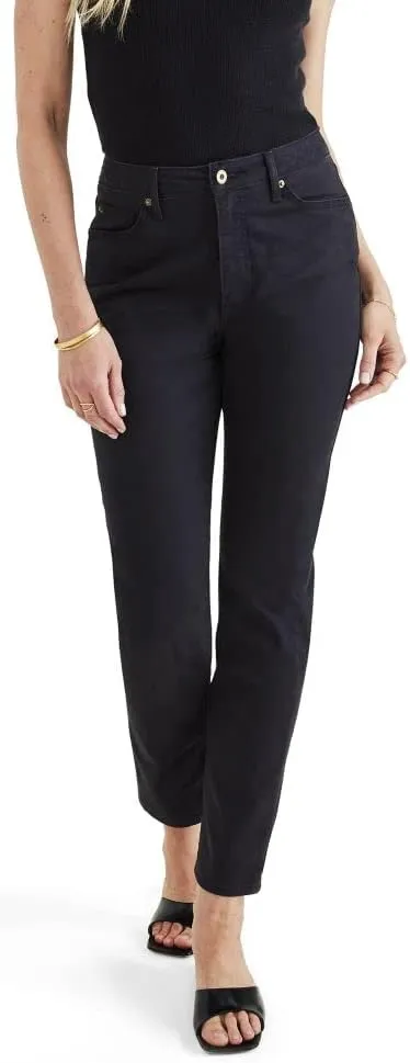 Dockers Women's Slim Fit High Rise Jean Cut Pants