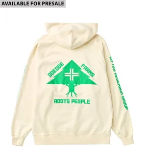 DOEDOE FARMS X LRG EAT WHAT YOU GROW HOODIE - OFF WHITE