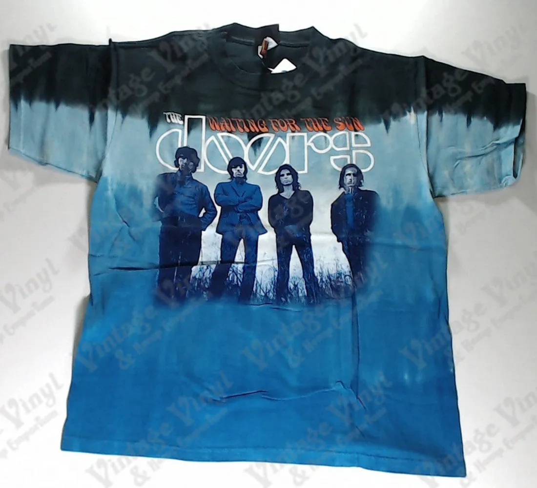 Doors, The - Waiting For The Sun Liquid Blue Shirt
