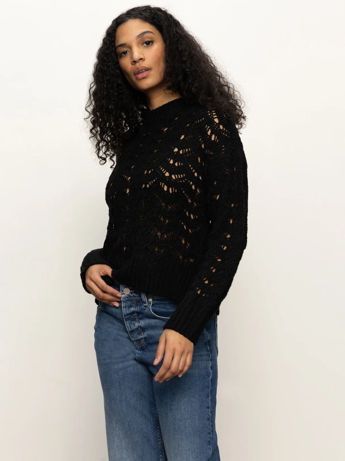 Elastic Edge Binding Boheme Popover Black