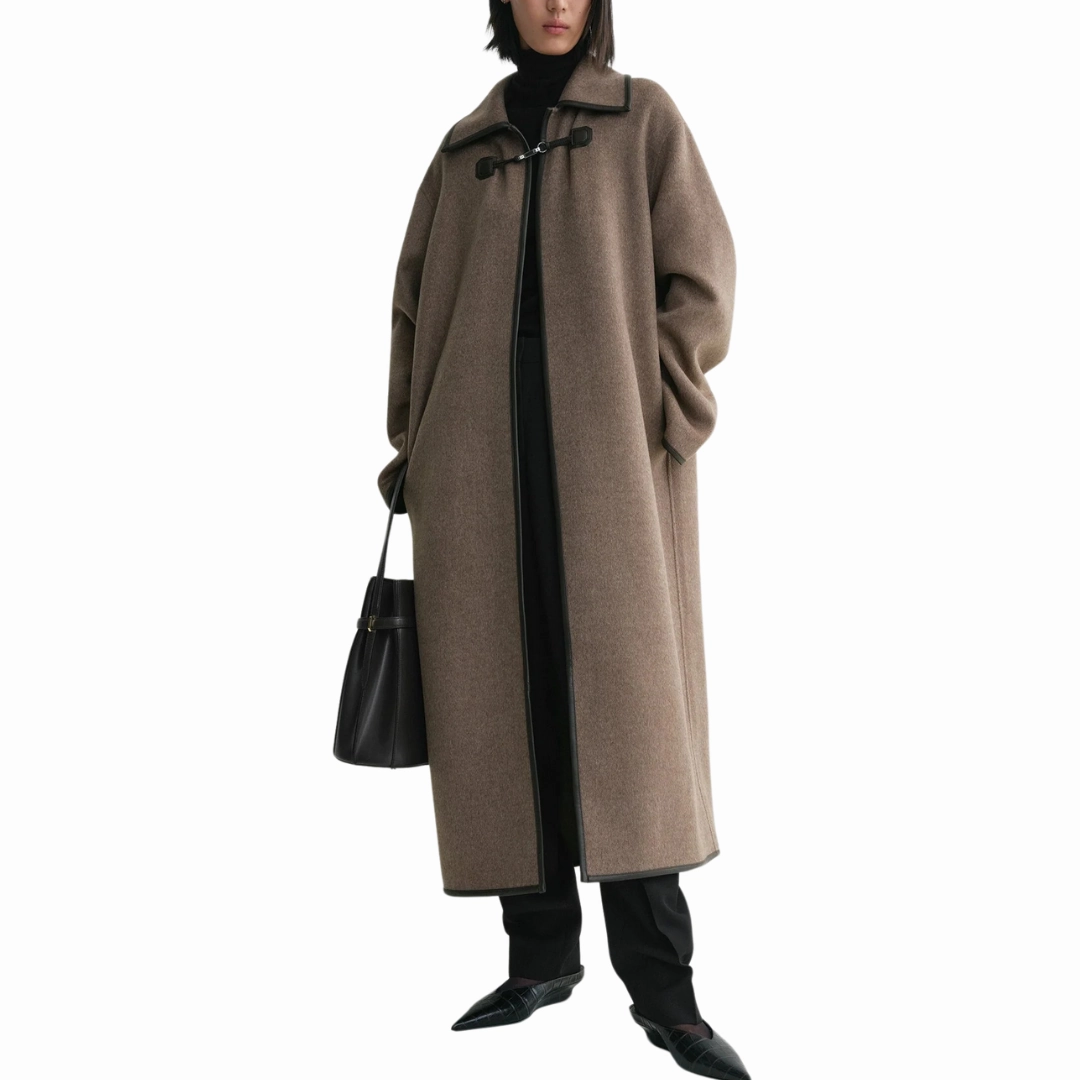 Weekend Ready Look Double Clasp Coat