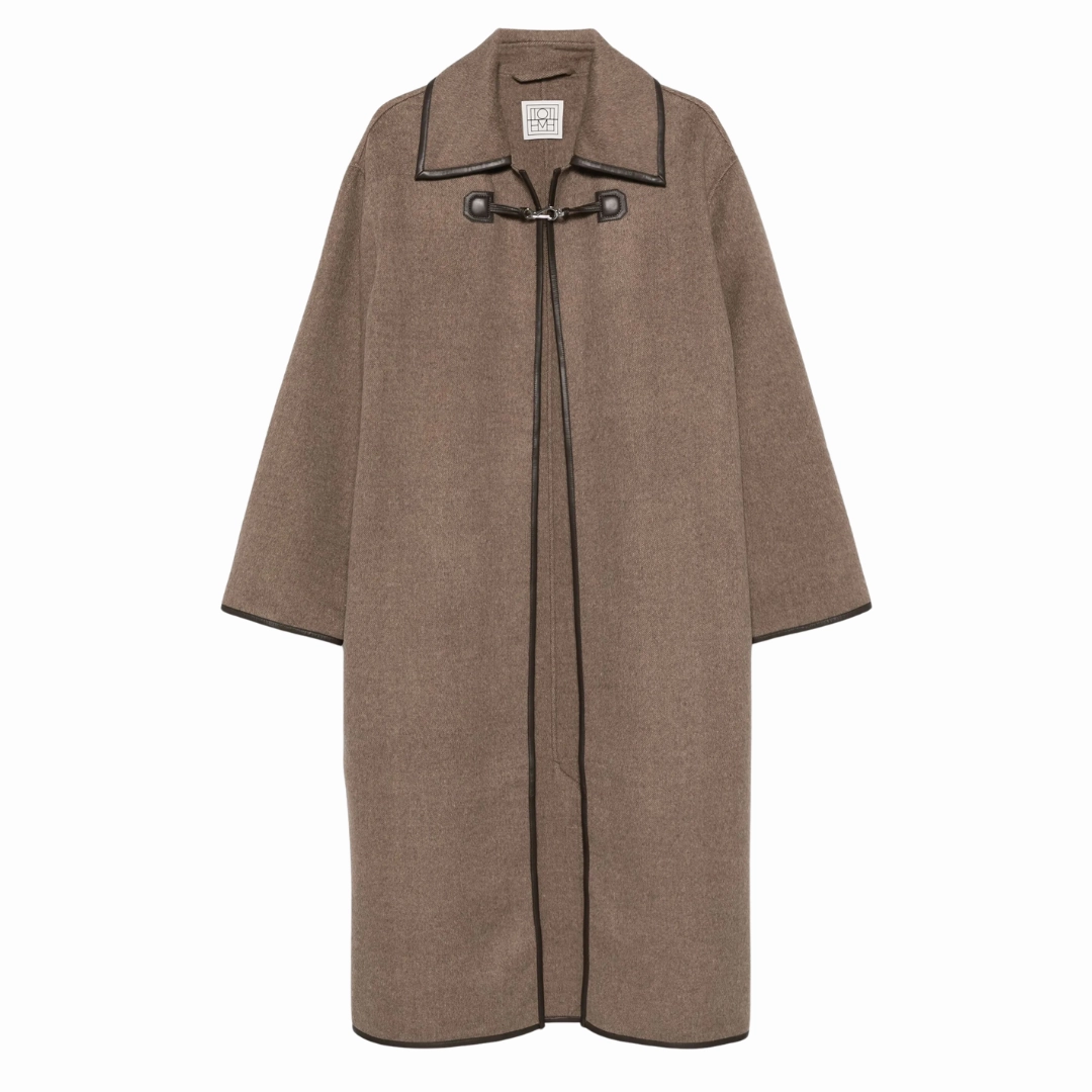 Double Clasp Coat Seamless Street Fit Reversible Style