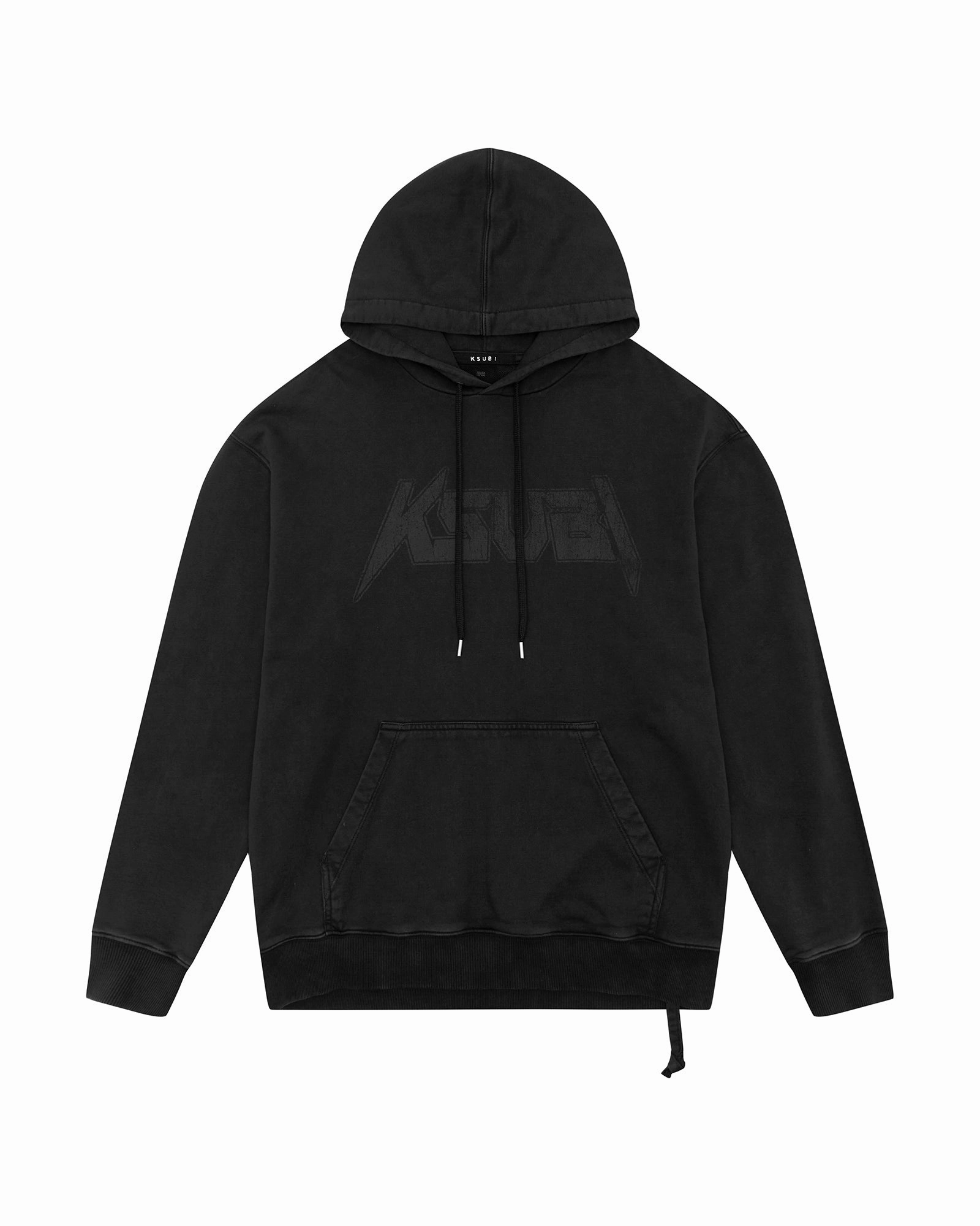 Soft Cotton Blend Minimalist Cuff ELECTRIC BIGGIE HOODIE OLD BLACK