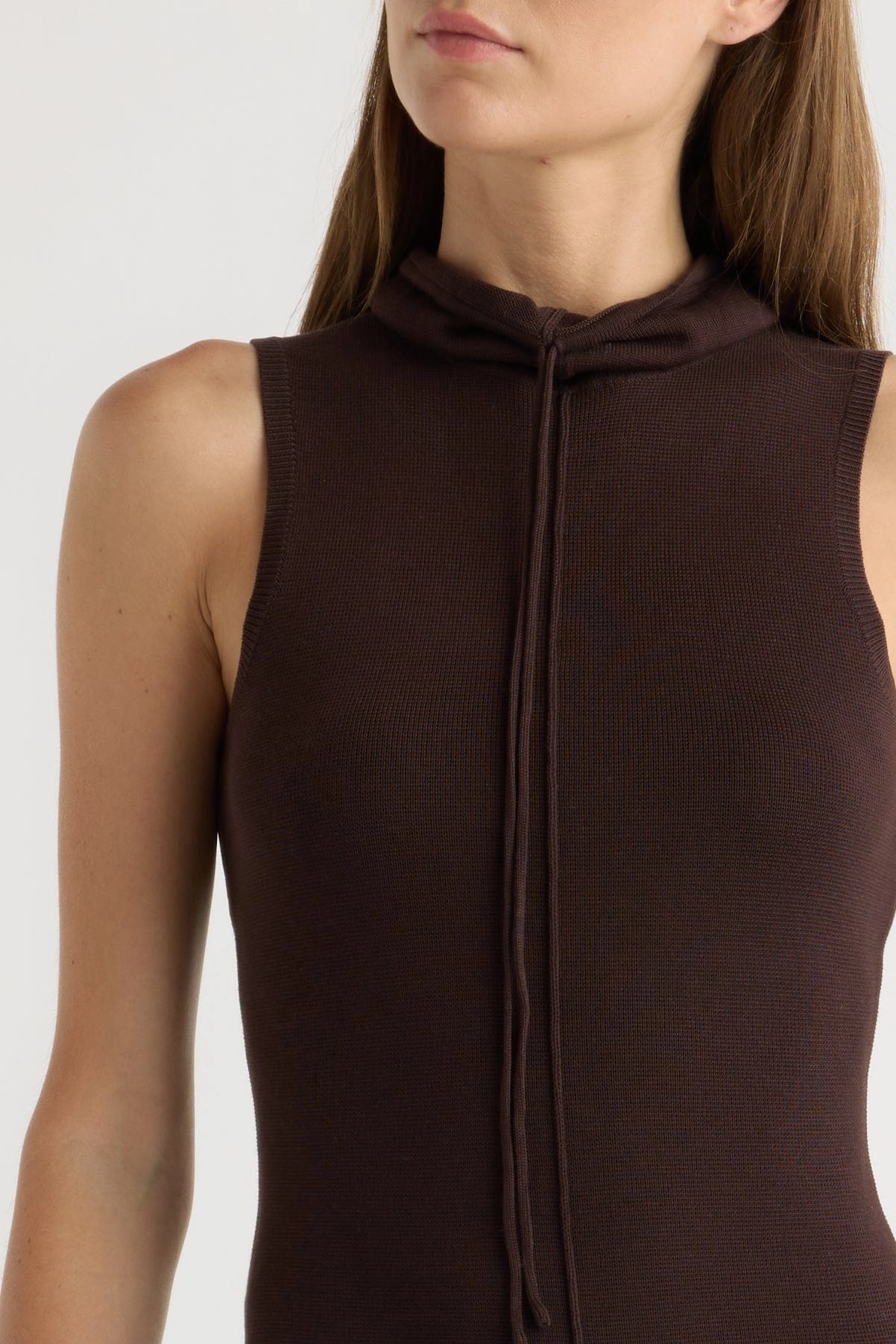 Tammy Cinched-Neck Tencel-Blend Top Active Look