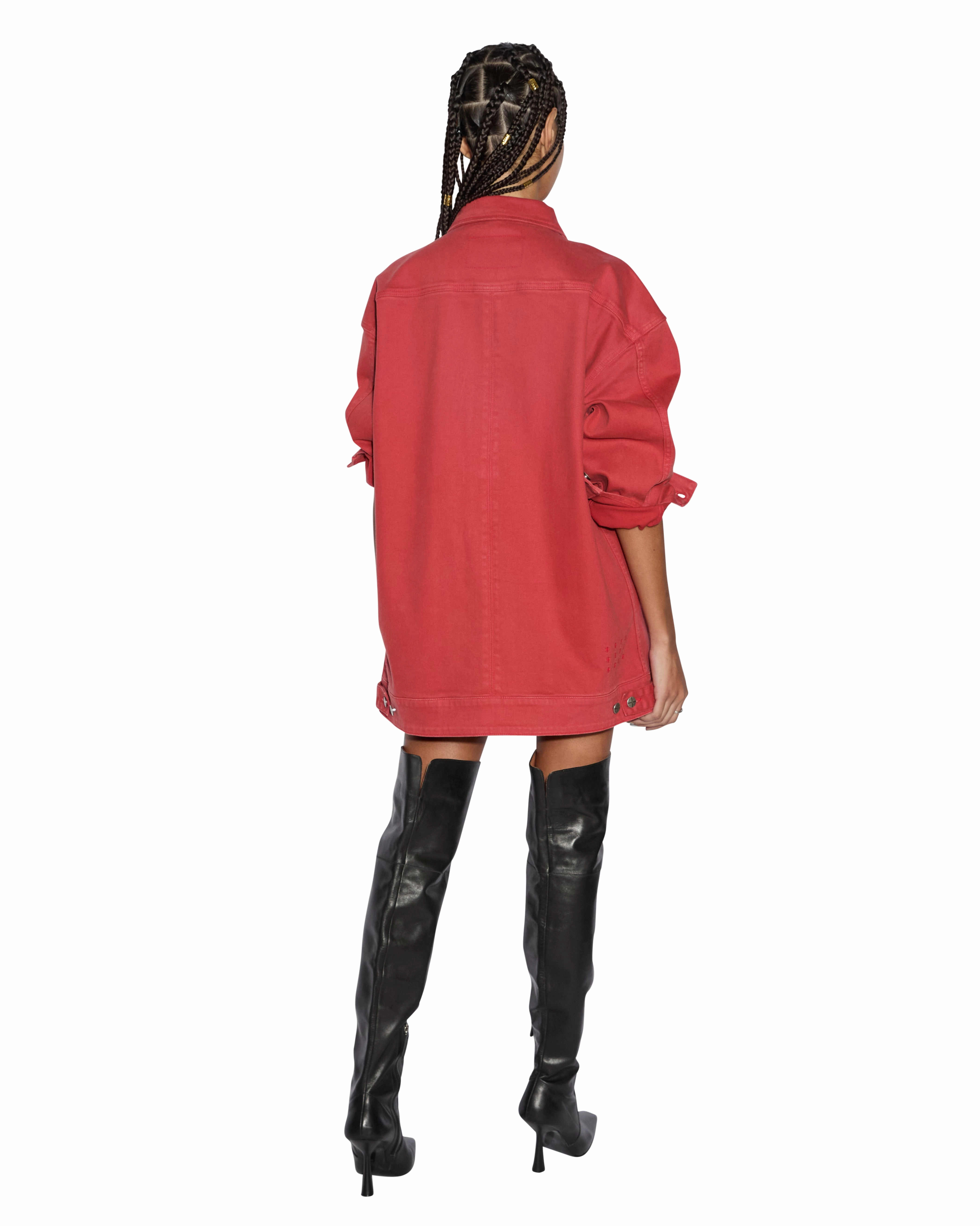 visibility DOWNTOWN JACKET BIKER ROASTED