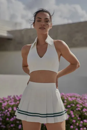Runway Inspired Varsity Tennis Skirt