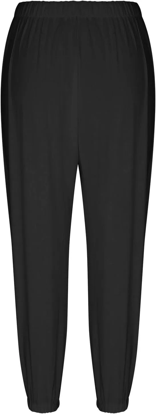 Drawstring Linen Pants for Women Loose Fit Button Down Pants High Waisted Wide Leg Pants Lounge Pants with Pockets
