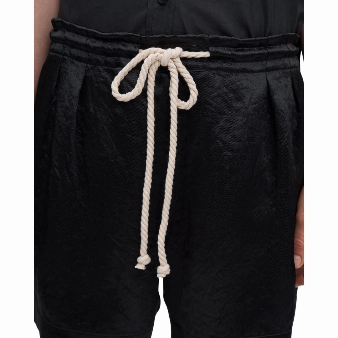 Drawstring Pleat Front Short Valentine's gift