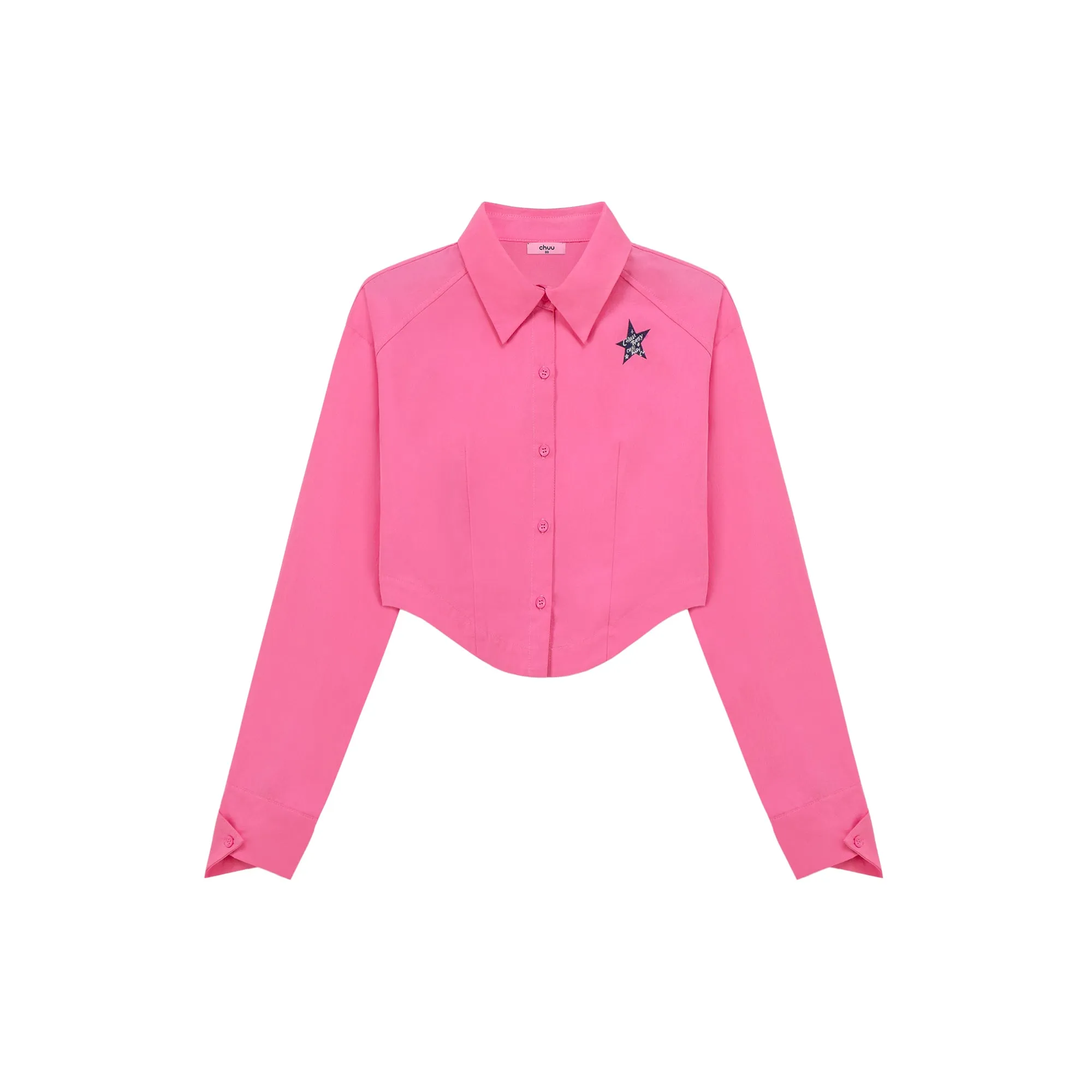 Drivers License Colored Cropped Shirt