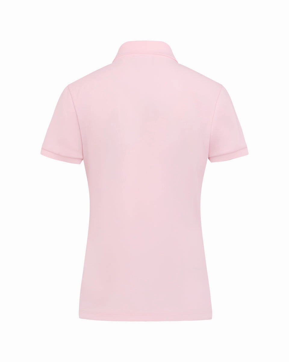 Fashion Statement Fair Liar loose fit polo t-shirt - Pink