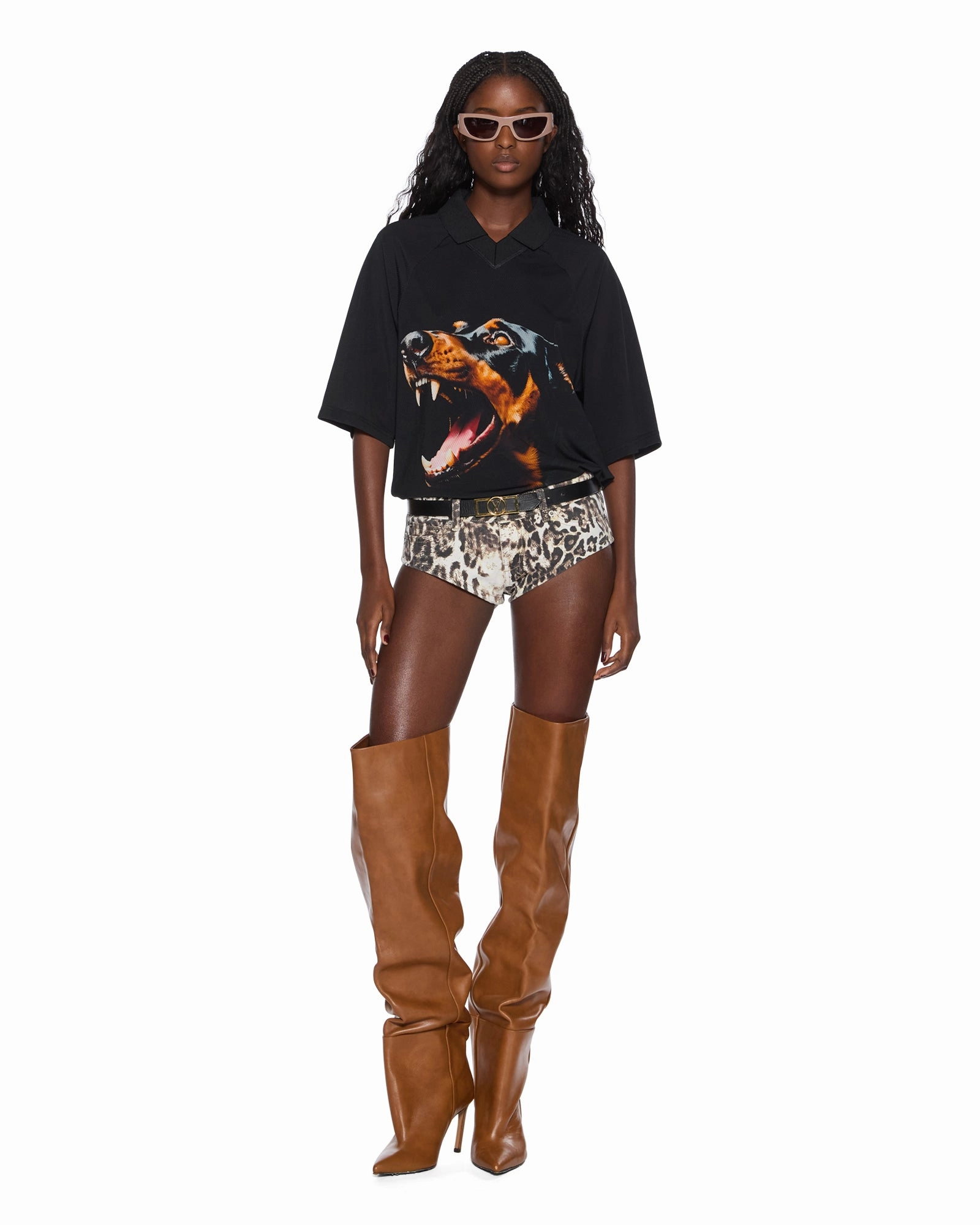 FourWayStretch MOWALOLA DOBERMAN JERSEY BLACK
