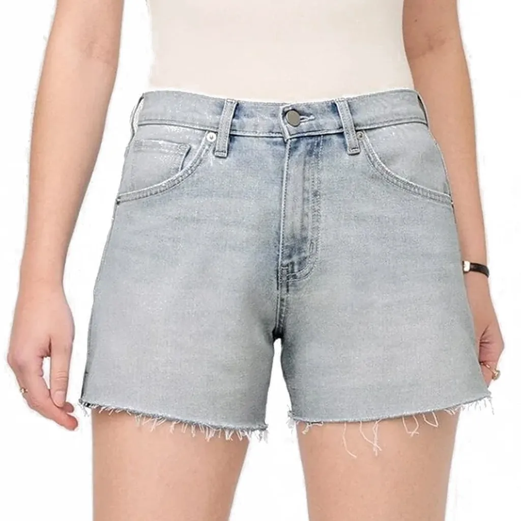 Duer Midweight Denim High Rise Short