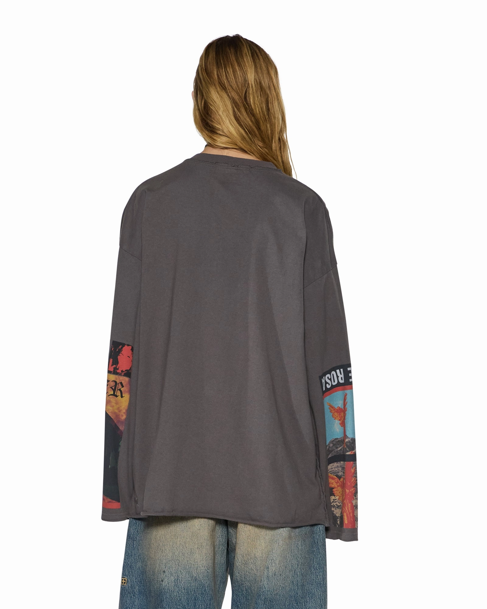 ALTAR LS BOYFRIEND TEE CHARCOAL ZonalVentilation LaserCutVents