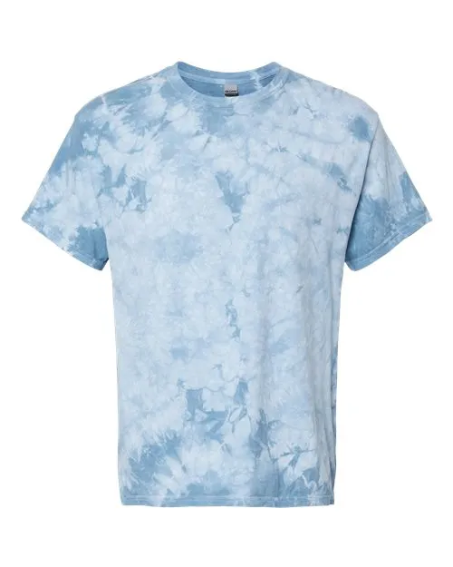 Dyenomite Men's Crystal Tie-Dyed T-Shirt