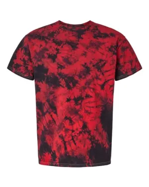 Dyenomite Men's Crystal Tie-Dyed T-Shirt