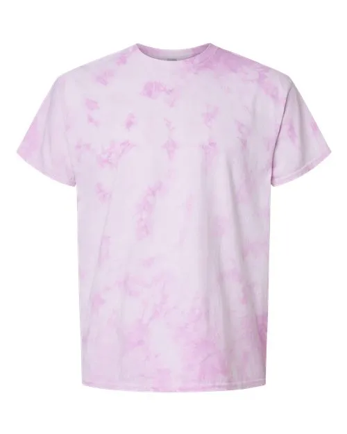 Dyenomite Men's Crystal Tie-Dyed T-Shirt