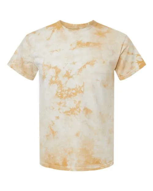 Dyenomite Men's Crystal Tie-Dyed T-Shirt