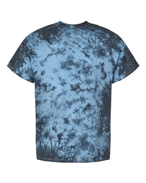 Dyenomite Men's Crystal Tie-Dyed T-Shirt