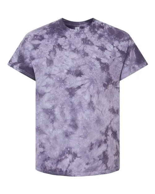 Dyenomite Men's Crystal Tie-Dyed T-Shirt