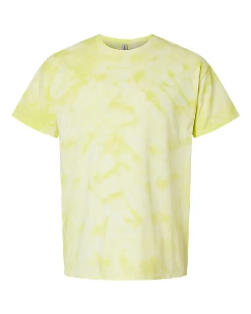 Dyenomite Men's Crystal Tie-Dyed T-Shirt