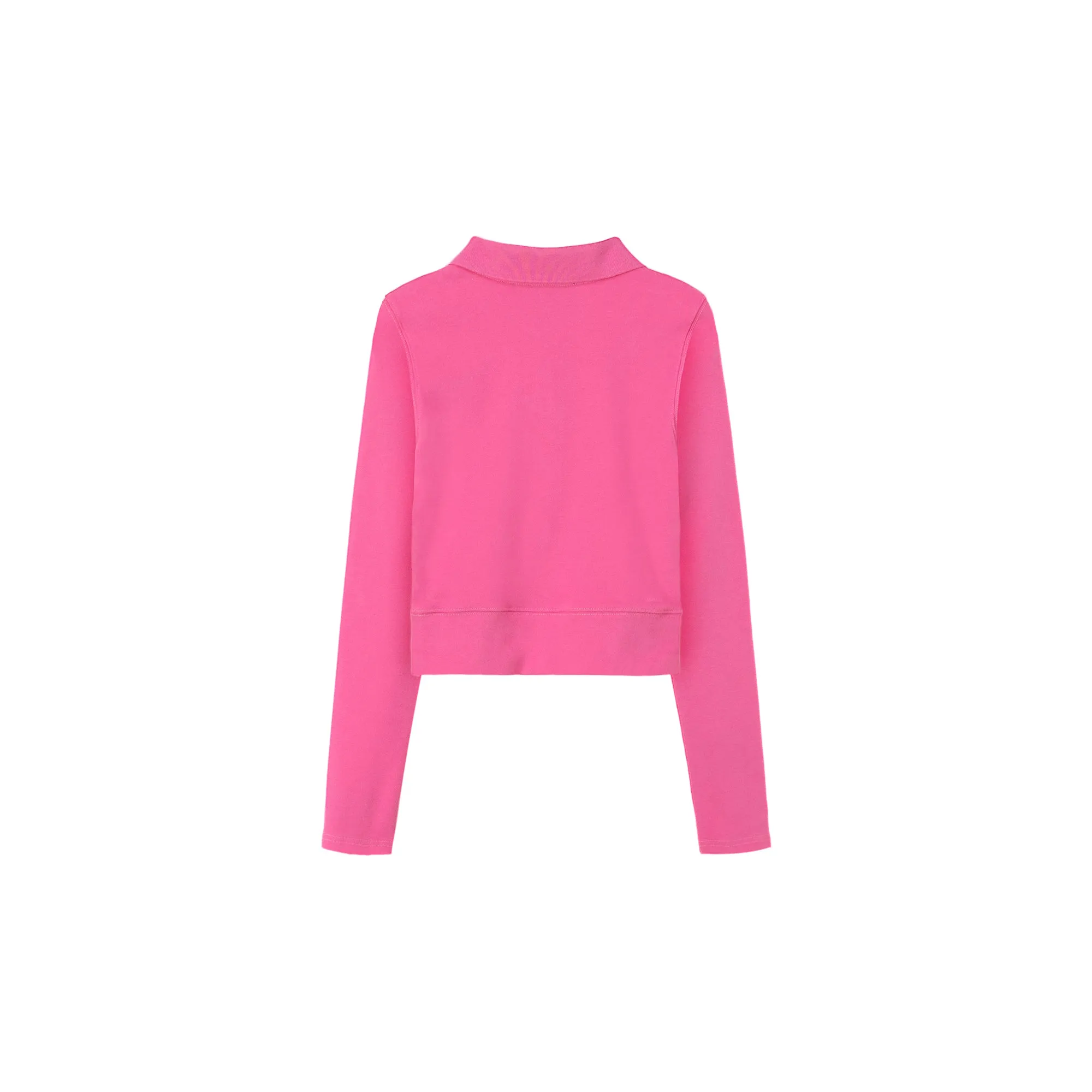Early Riser Polo Neck Cropped T-Shirt