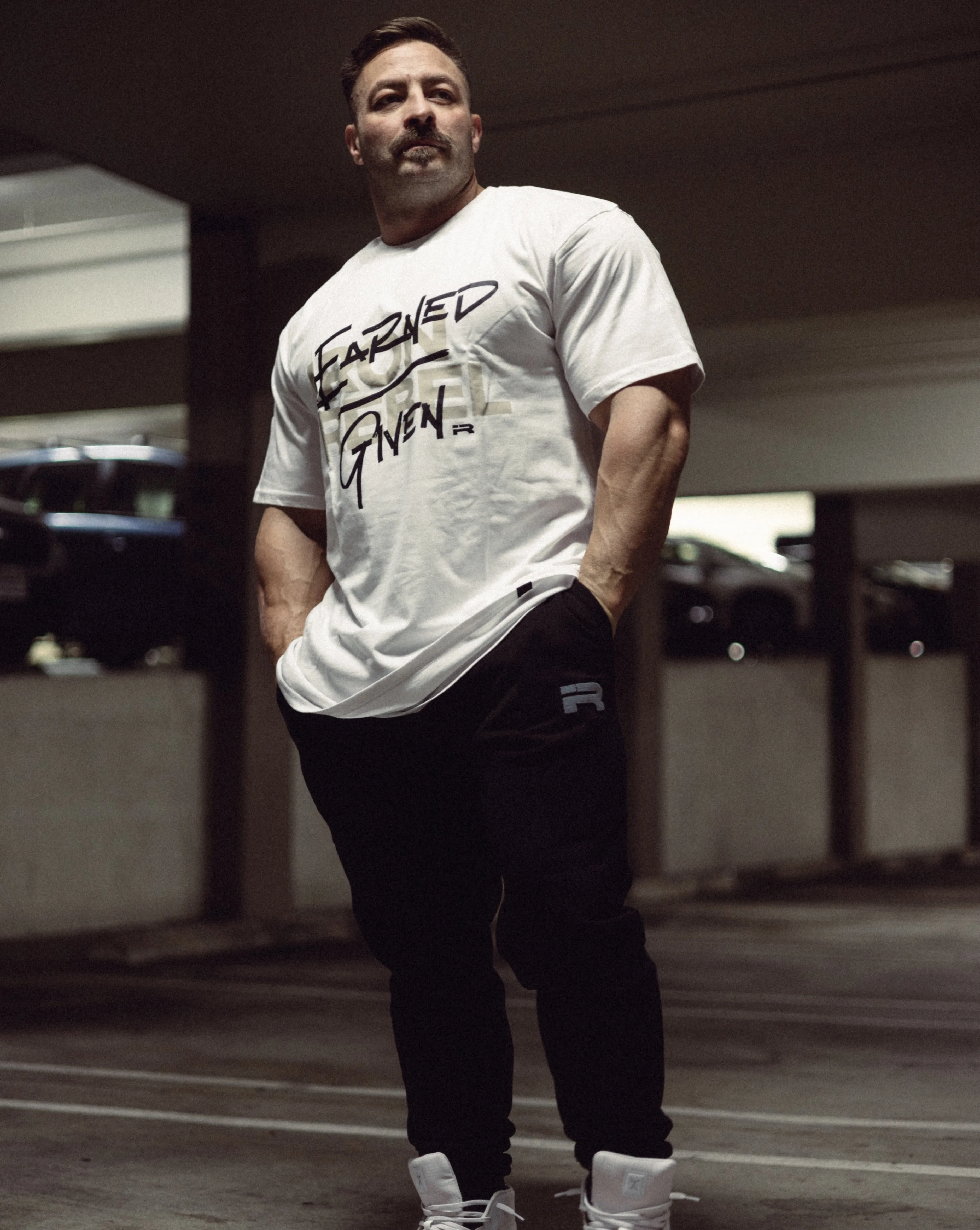 Earned/Given Tee (White)
