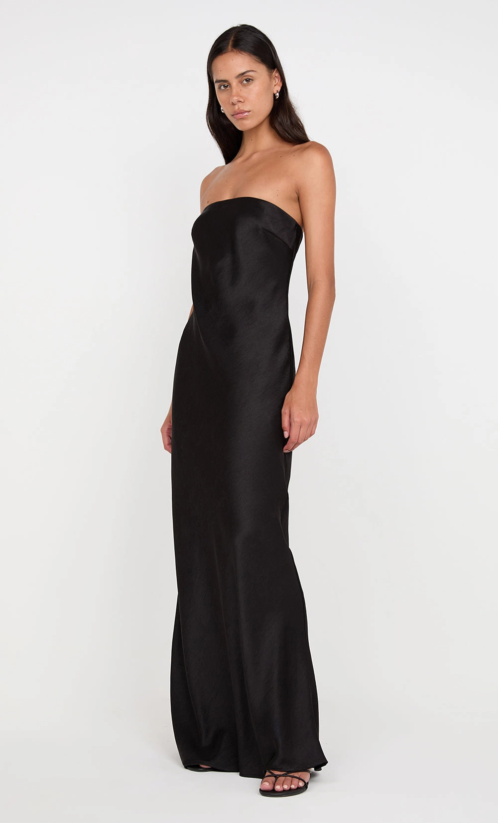 AUSTEN STRAPLESS MAXI DRESS - BLACK Stylish Cut