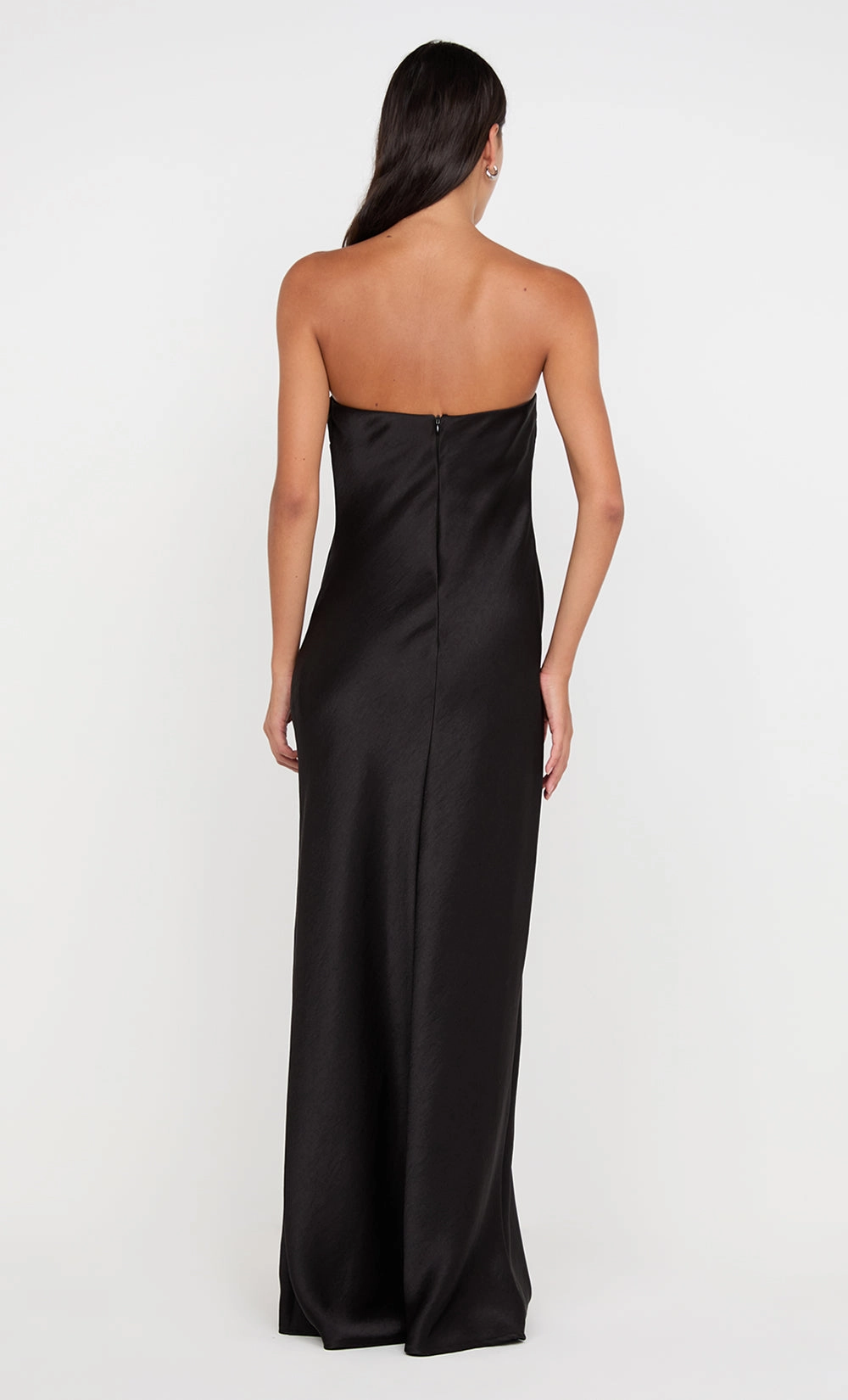 AUSTEN STRAPLESS MAXI DRESS - BLACK Golden Scene