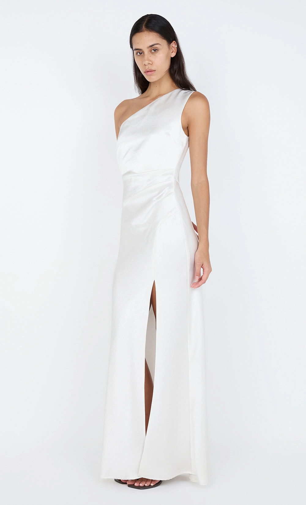 Casual-Look THE DREAMER ASYM DRESS - IVORY