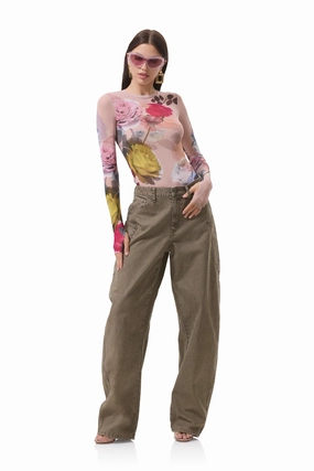 Kaylee Top - Placed Photo Rose Versatile Layering