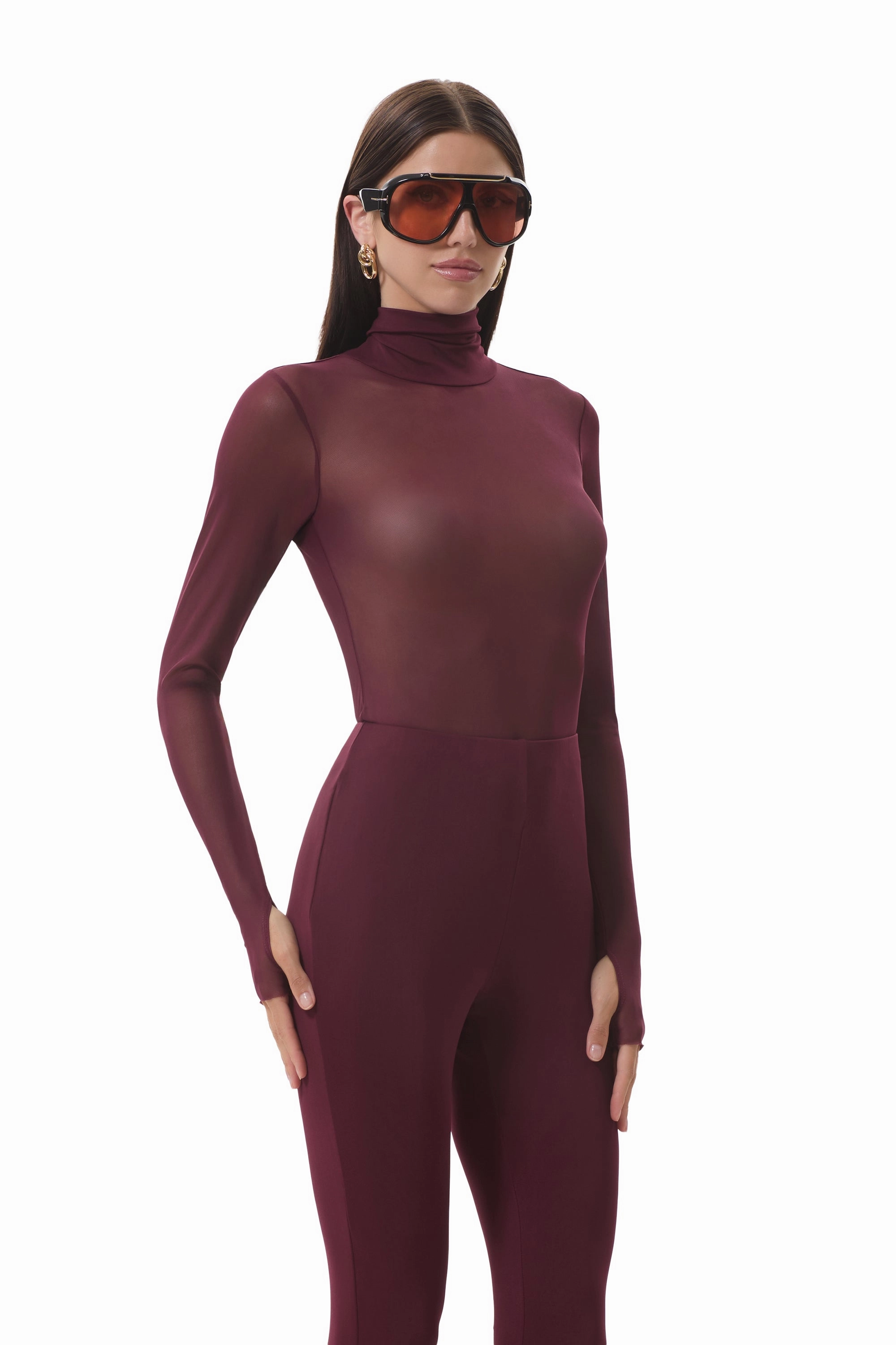 Winter Hoodie Zadie Top - Fig