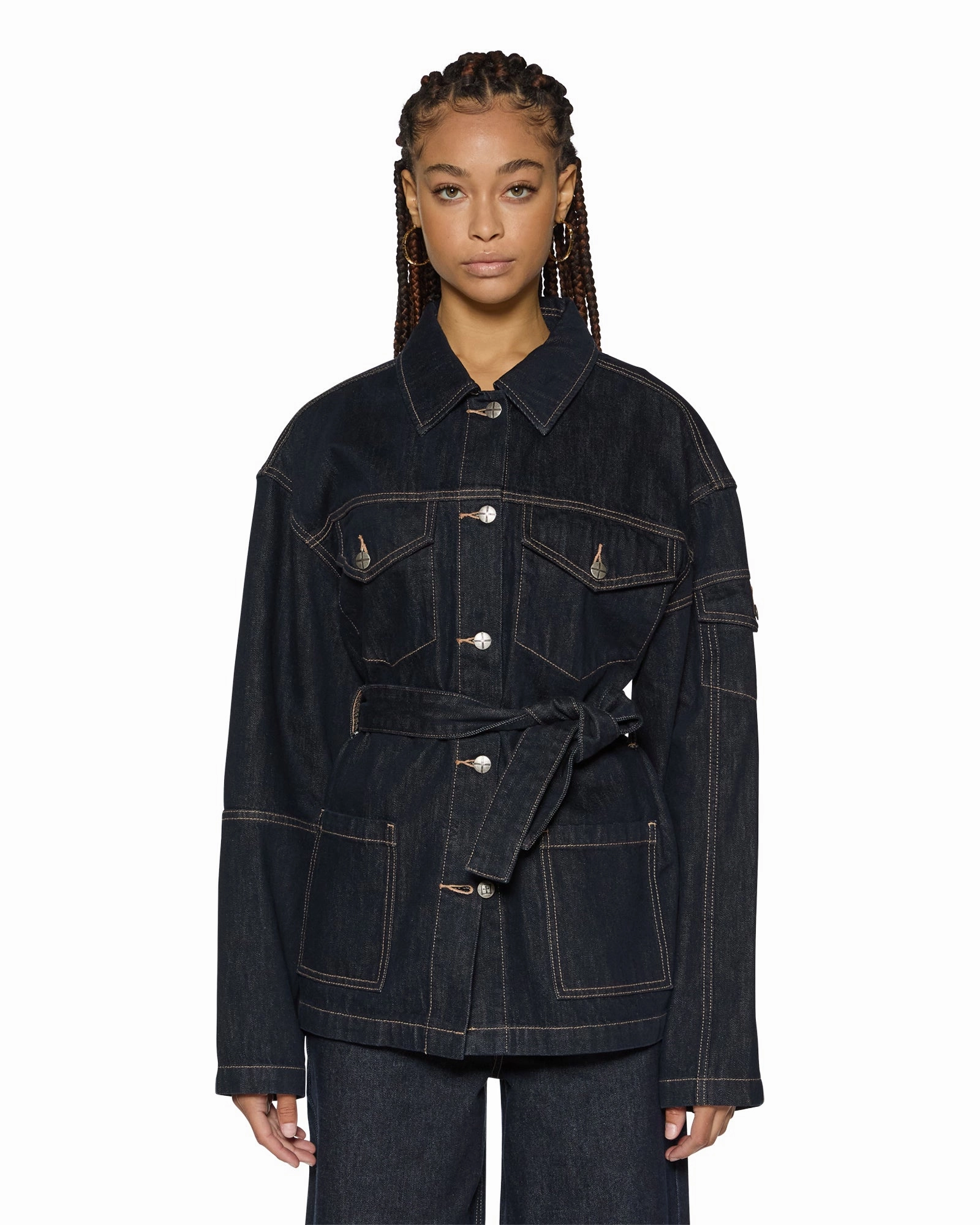 DUTY JACKET ZENITH POP Fray Resistant Finish Core Warmth