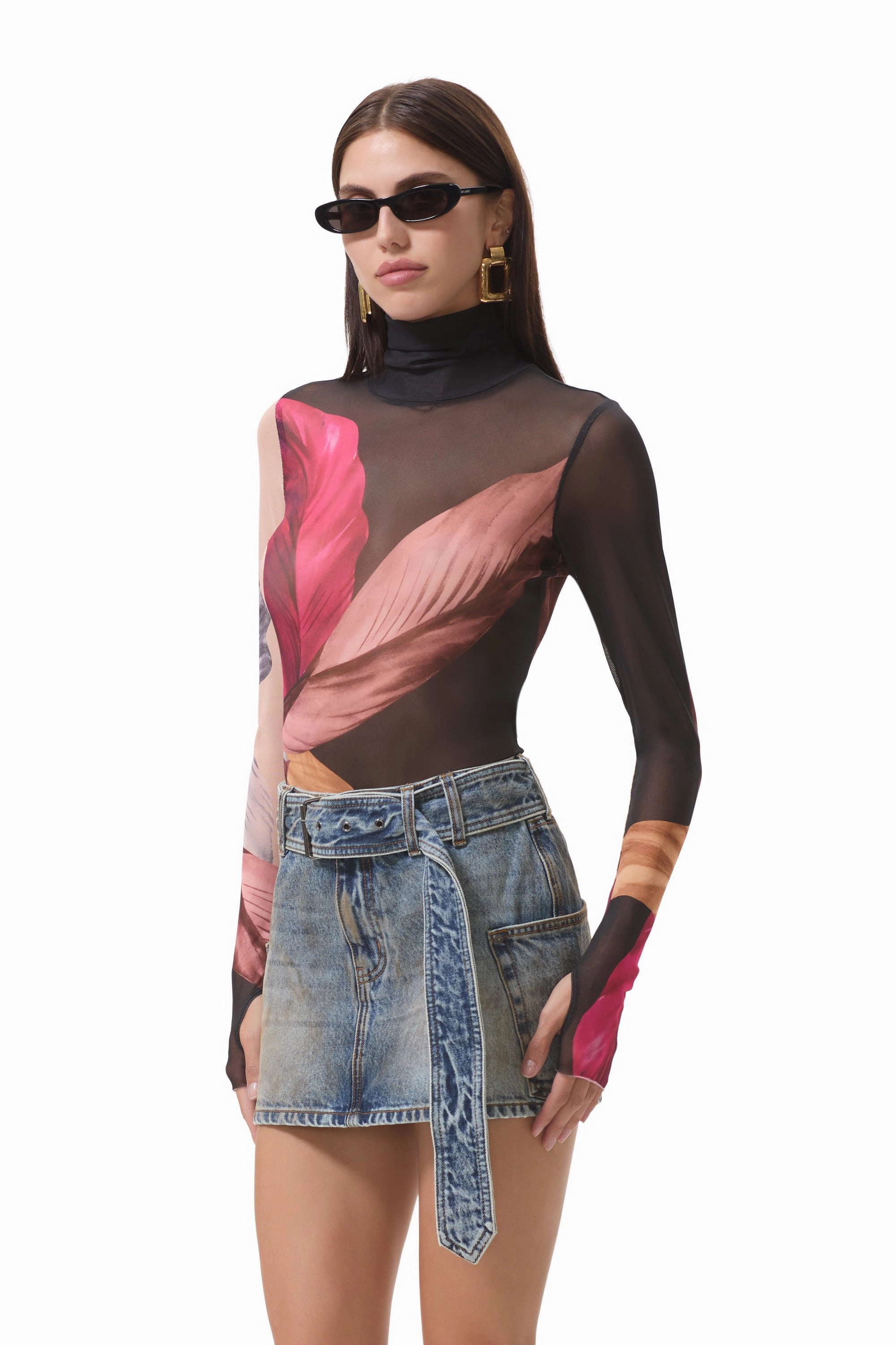 Zadie Top - Feather Fan Durable Stitching